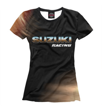 Женская Футболка Suzuki | Racing