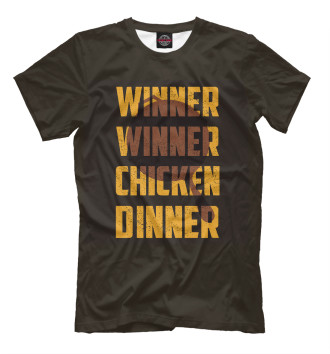 Футболка для мальчиков Winner winner chicken dinner