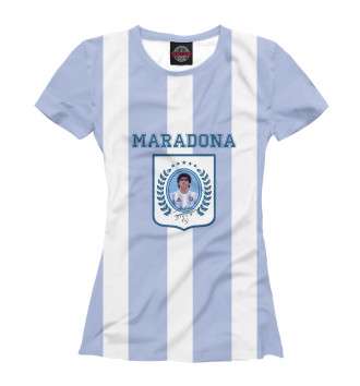 Футболка для девочек Maradona