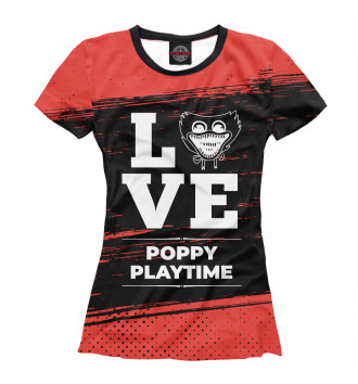 Футболка для девочек Poppy Playtime Love Классика