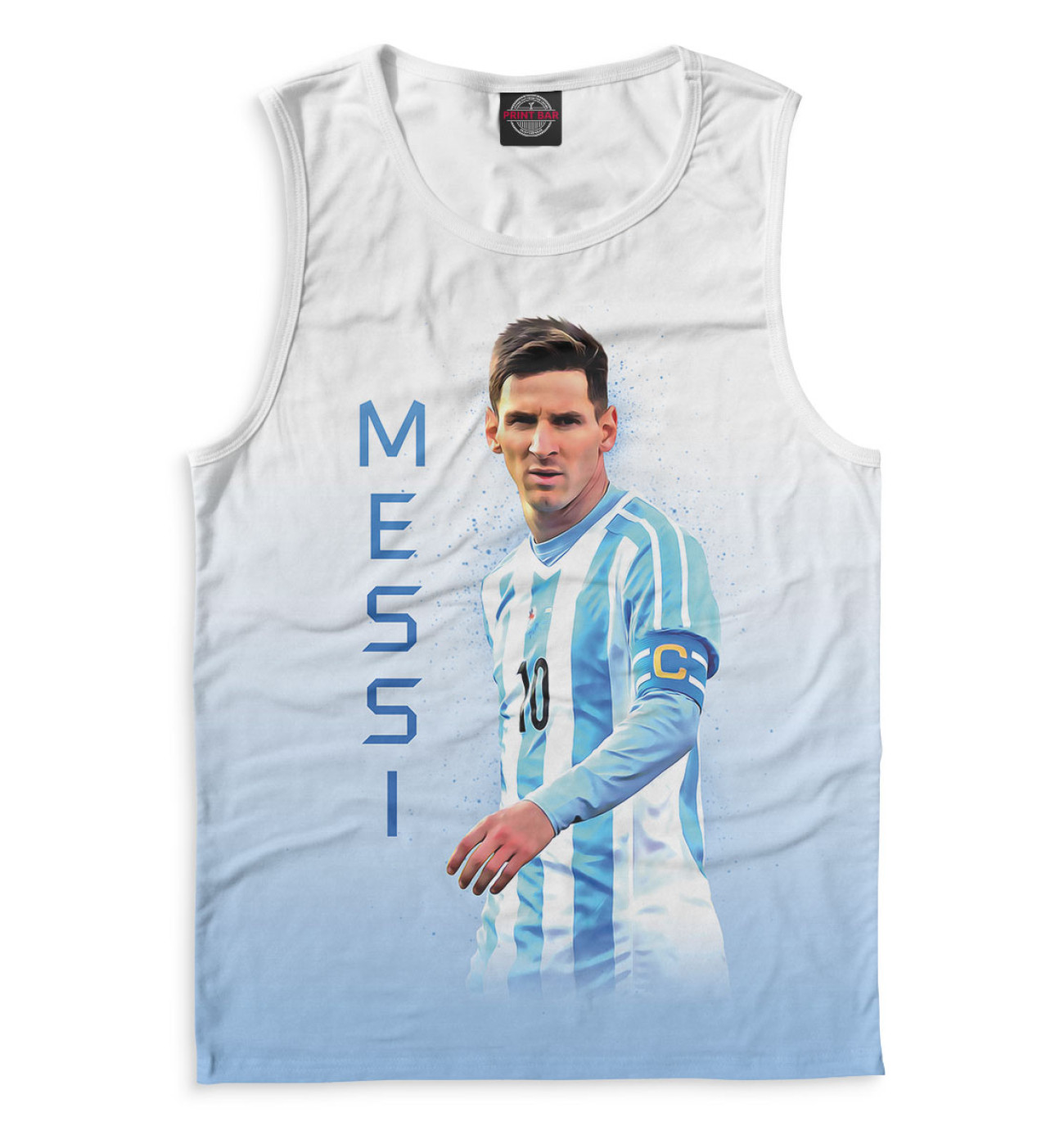 Мужская Майка Lionel Messi, артикул: FLT-971474-may-2