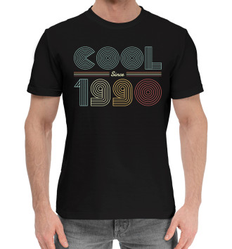 Мужская Хлопковая футболка Cool since 1990
