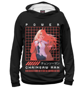 Женское Худи Chainsaw Man Power