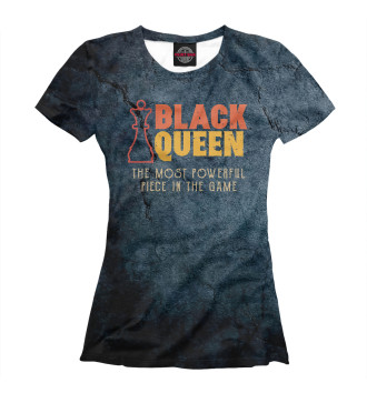 Женская Футболка Black Queen