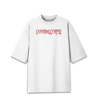 Мужская Хлопковая футболка оверсайз Cannibal Corpse