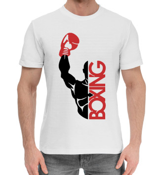 Мужская Хлопковая футболка Boxing