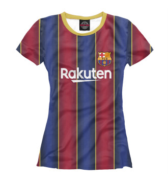 Женская Футболка Barcelona 2020/2021 Home