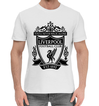 Мужская Хлопковая футболка FC Liverpool