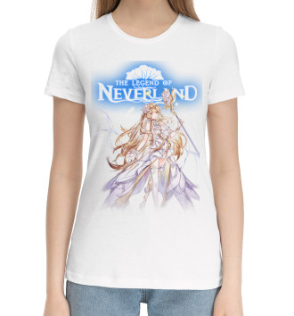 Женская Хлопковая футболка The Legend of Neverland