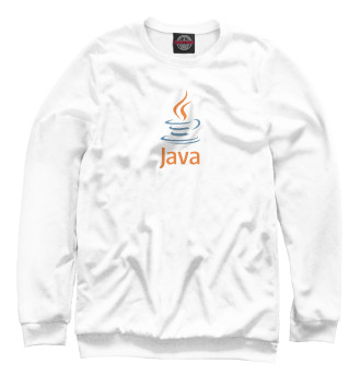 Женский Свитшот Java Logo
