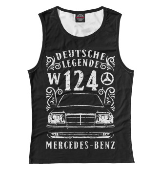 Майка для девочек Mercedes-Benz W124