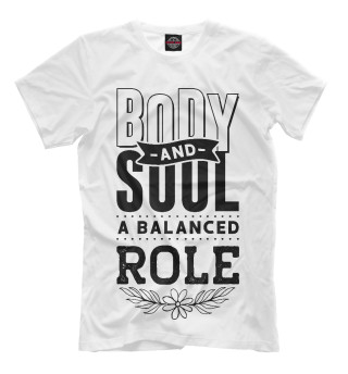Мужская футболка Body and soul