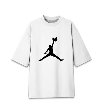 Мужская Хлопковая футболка оверсайз Wu-Tang Jordan