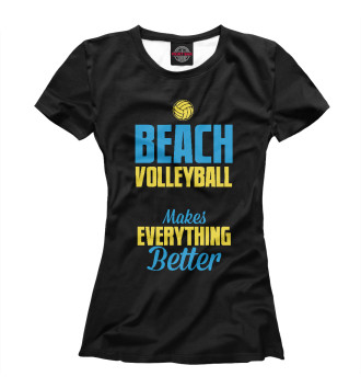 Футболка для девочек Beach Volleyball