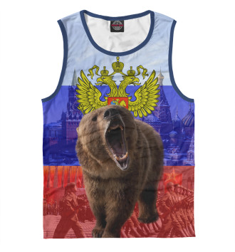 Майка для мальчиков Русский медведь