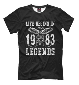 Футболка для мальчиков 1983 - рождение легенды