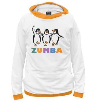 Худи для мальчиков Зумба с пингвинами