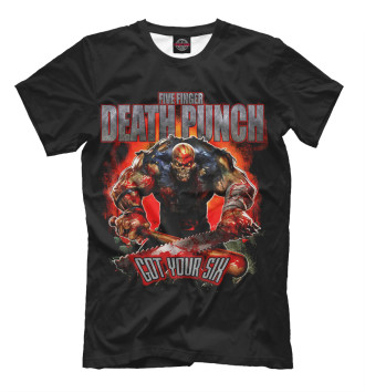 Мужская Футболка Five Finger Death Punch Got Your Six