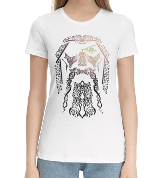 Женская Хлопковая футболка Odin