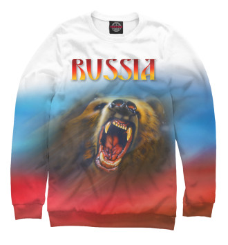 Свитшот для девочек Русский медведь.