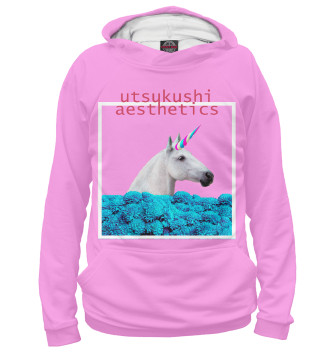 Худи для девочек Aesthetics (Unicorn Pink)
