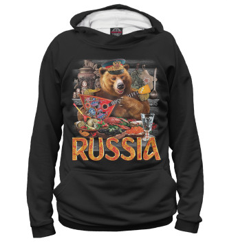 Худи для мальчиков RUSSIA (Русский Медведь)