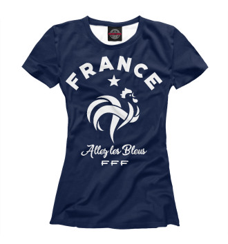 Женская Футболка Франция