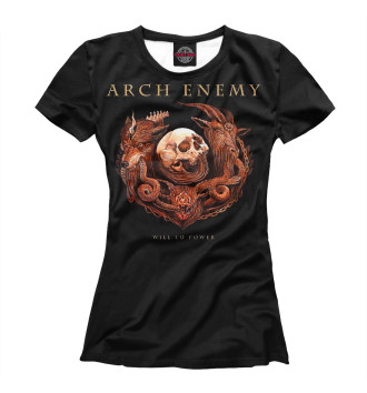 Женская Футболка Arch Enemy Band