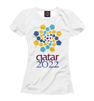 Женская футболка Катар 2022