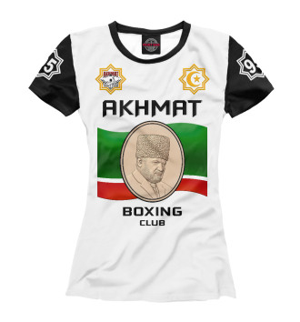 Женская Футболка Akhmat Boxing Club