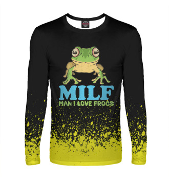 Мужской Лонгслив MILF Man I Love Frogs