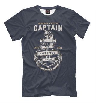 Мужская футболка Captain