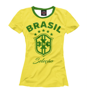 Футболка для девочек Бразилия