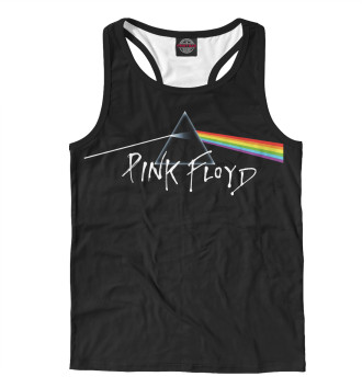Мужская Борцовка Pink Floyd: Пинк Флойд лого и радуга