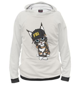 Женское Худи FBI Cat