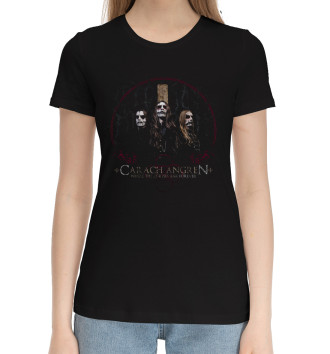 Женская Хлопковая футболка Carachangren