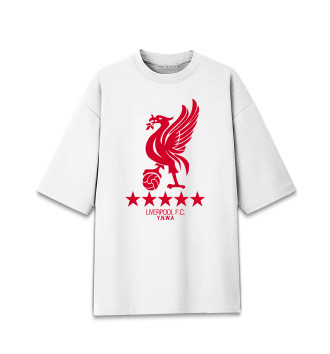 Женская Хлопковая футболка оверсайз Liverpool