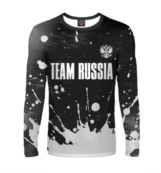 Мужской Лонгслив Russia - Герб | Team Russia