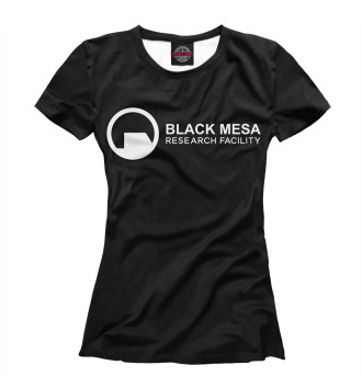 Женская Футболка Сотрудник Black Mesa