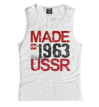 Женская Майка Made in USSR 1963