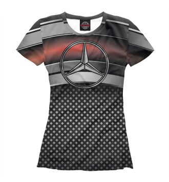 Футболка для девочек Mercedes-Benz Metal
