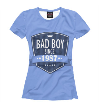 Женская футболка Плохой мальчик с 1987
