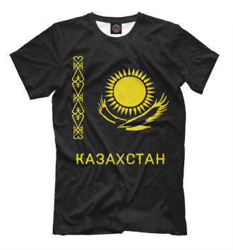 Мужская Футболка Солнечный Казахстан