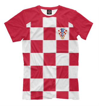 Мужская Футболка Хорватия