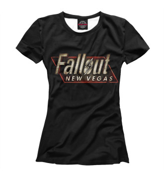 Женская Футболка Fallout New Vegas