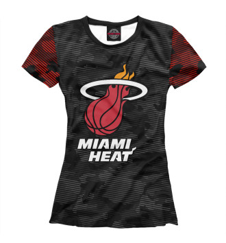 Женская Футболка Miami Heat