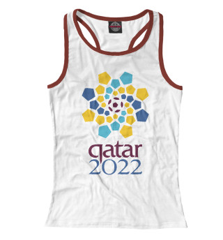 Женская майка-борцовка Катар 2022