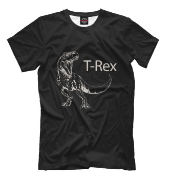 Мужская Футболка T-rex