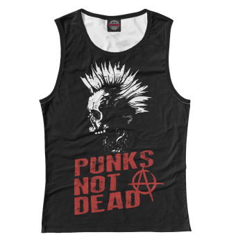 Женская Майка Punk’s Not Dead