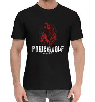 Мужская хлопковая футболка Powerwolf